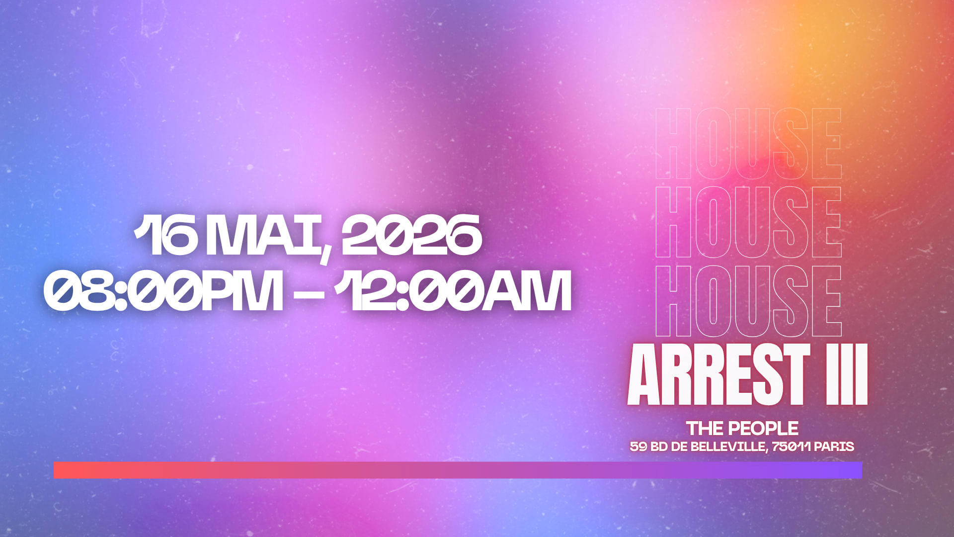 House Arrest III Avec Play House, Blaster & Timeroxx