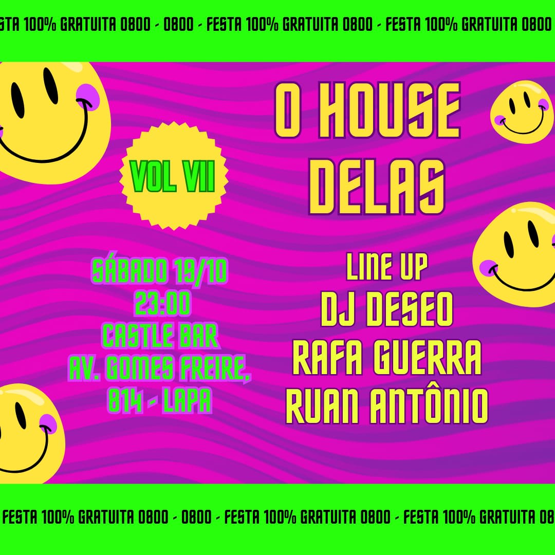 O House Delas Vol.7 - No Castle Bar