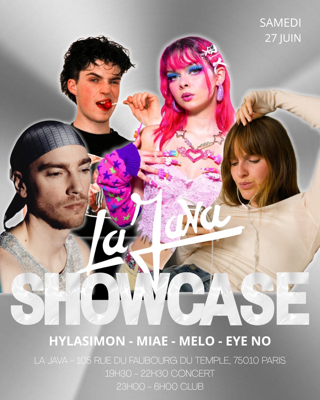 La Java Showcase / Hylasimon - Melo - Miae - Eye No
