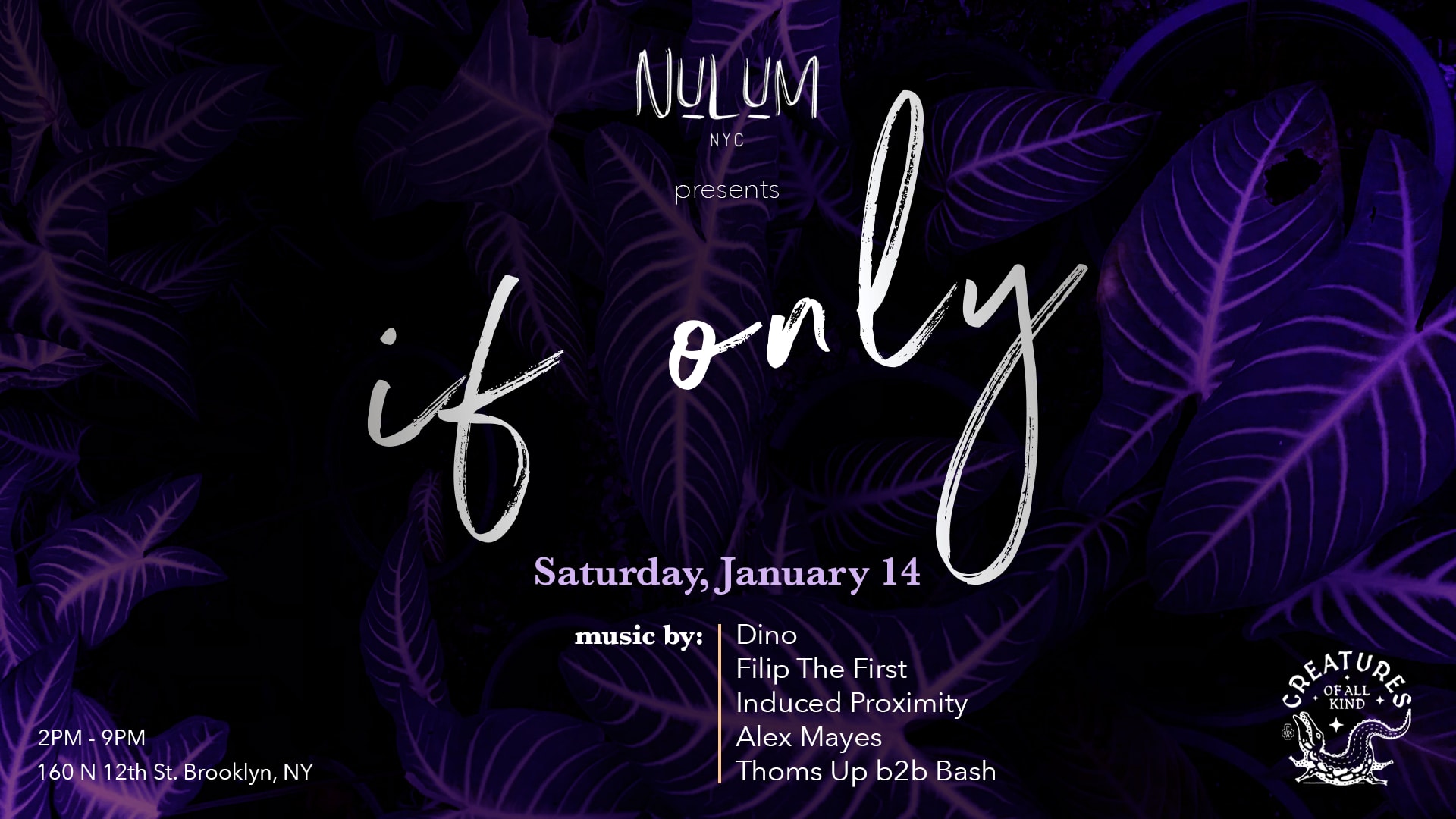 Nulum Nyc Presents: If Only