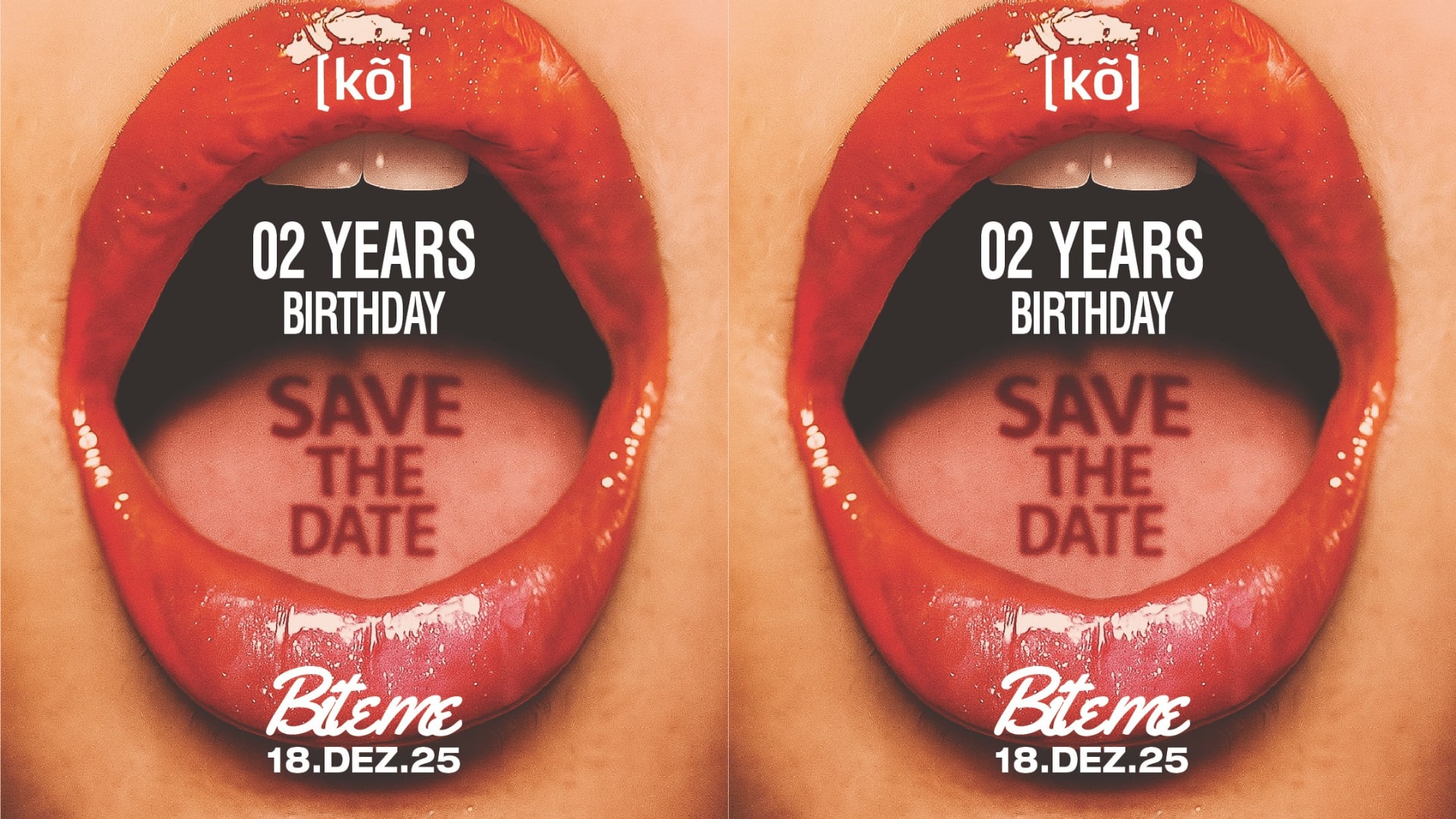 Bite Me’S - 2nd Birthday