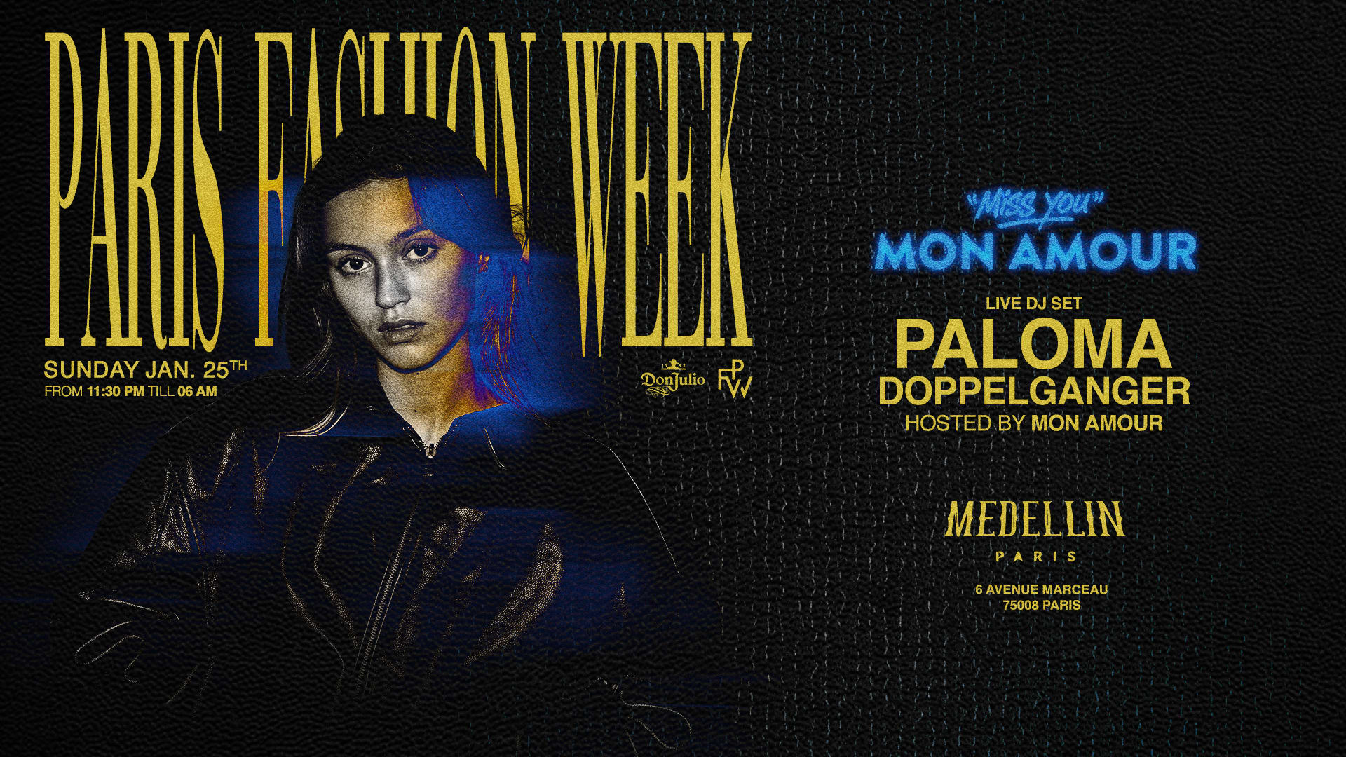 Miss You Mon Amour W/ Paloma, Doppelganger