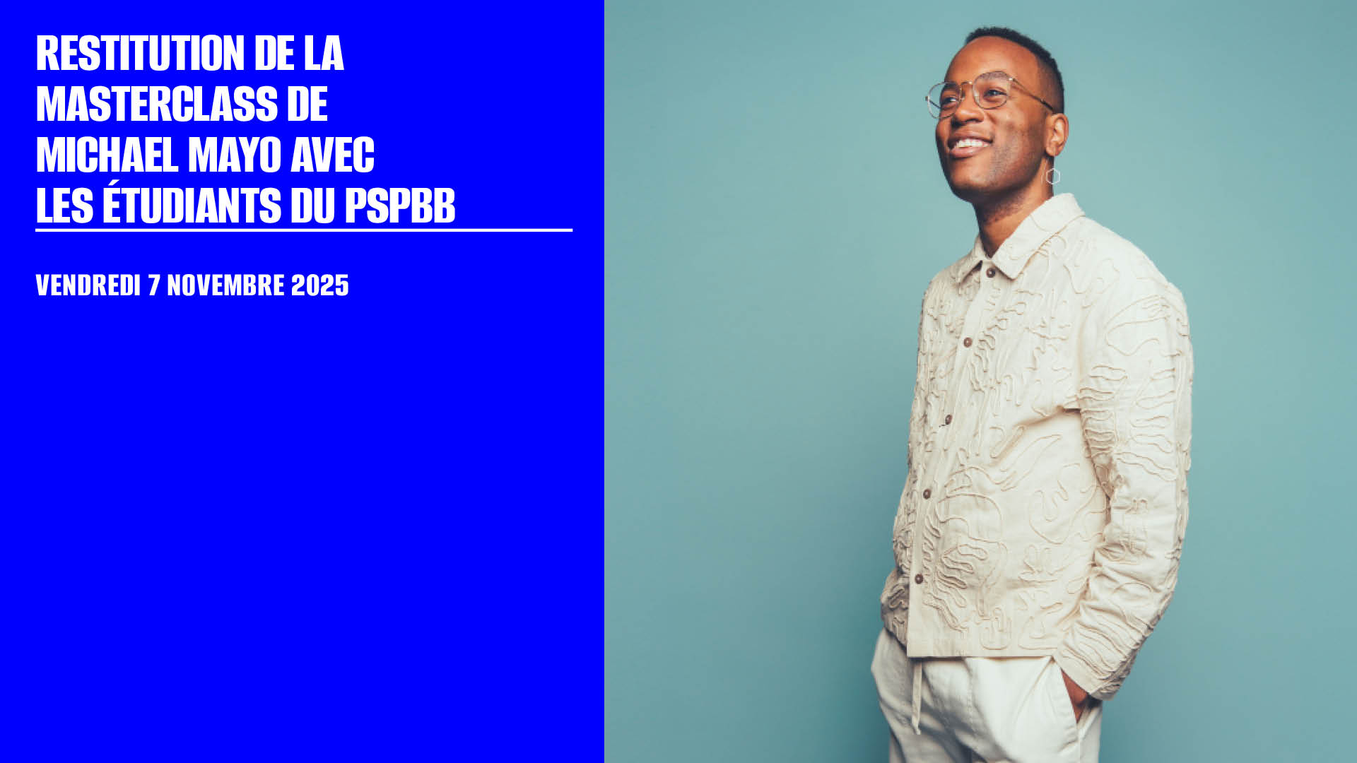 Restitution De La Masterclass De Michael Mayo Avec Le Pspbb
