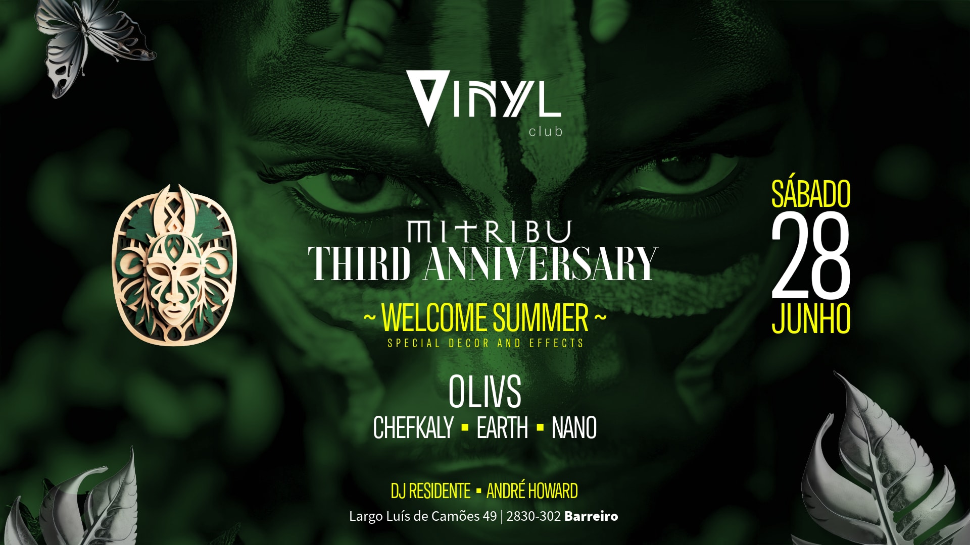 Mitribu 3rd Anniversary @ Vinyl Club (Barreiro)