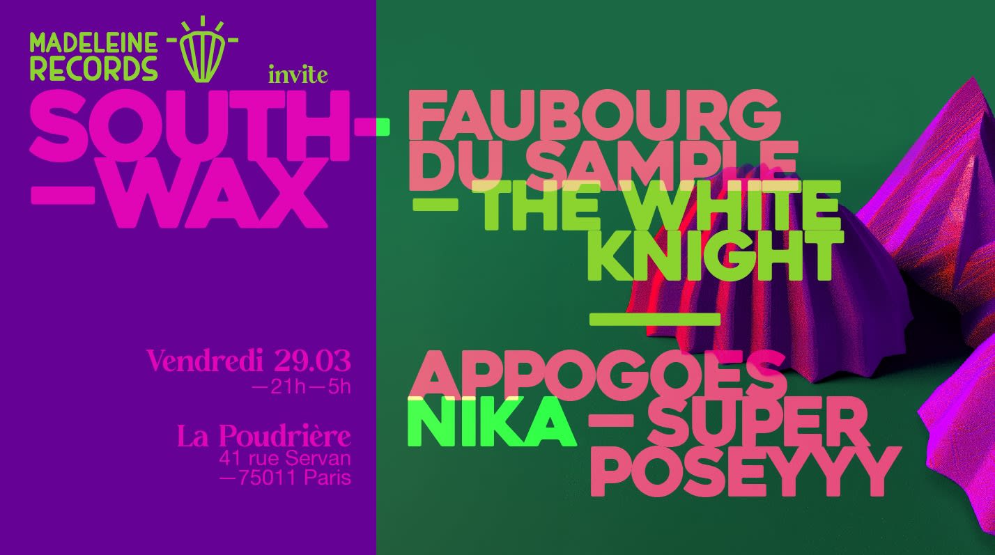Madeleine Records Invite Southwax