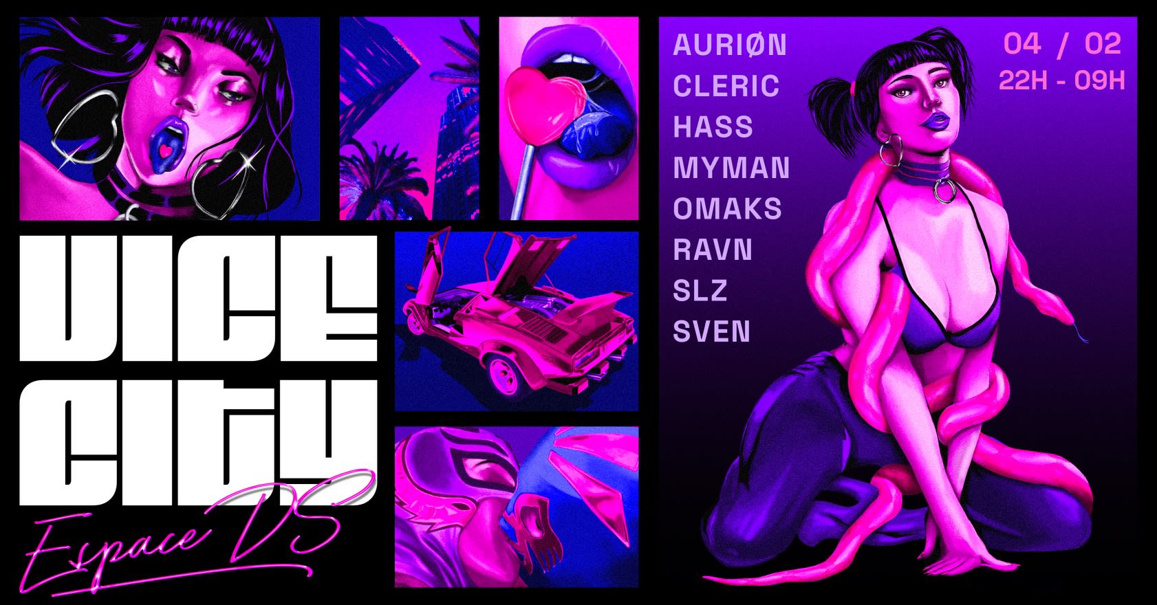 Vice City #7 Love Édition // Special Guest Cleric & Omaks