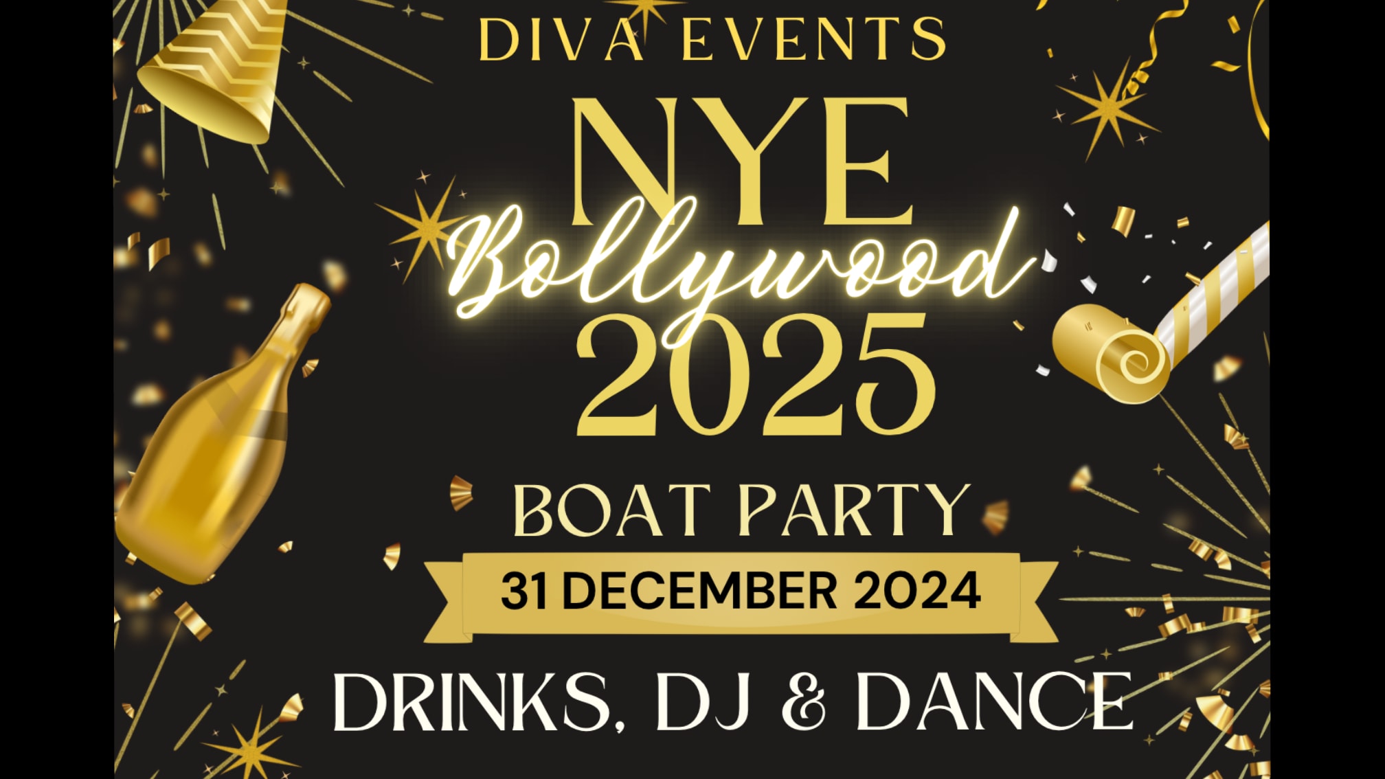Bollywood Boat Party - New Year 2025