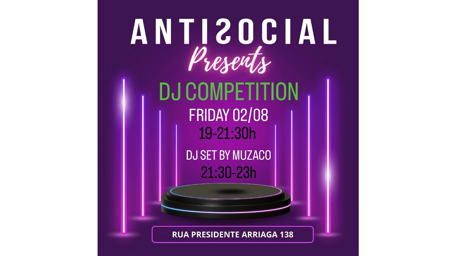 Antisocial Dj Competition (5th Edition)