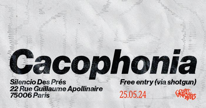 Cacophoni, Powered By Griffes D'anges