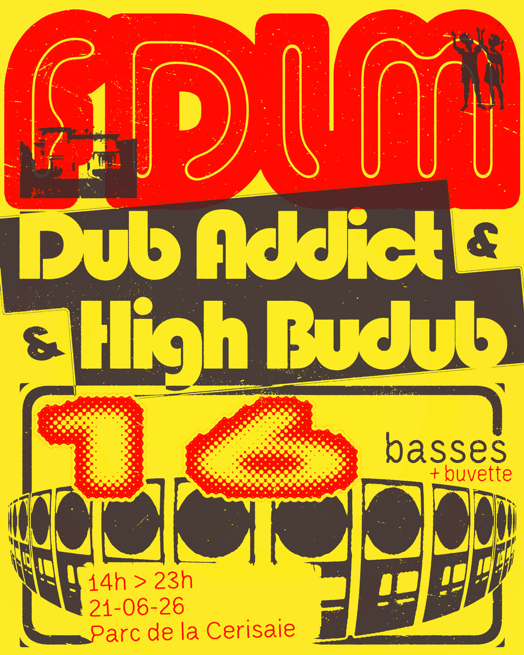 Dub Addict X High Budub 16 Bass - Parc De La Cerisaie