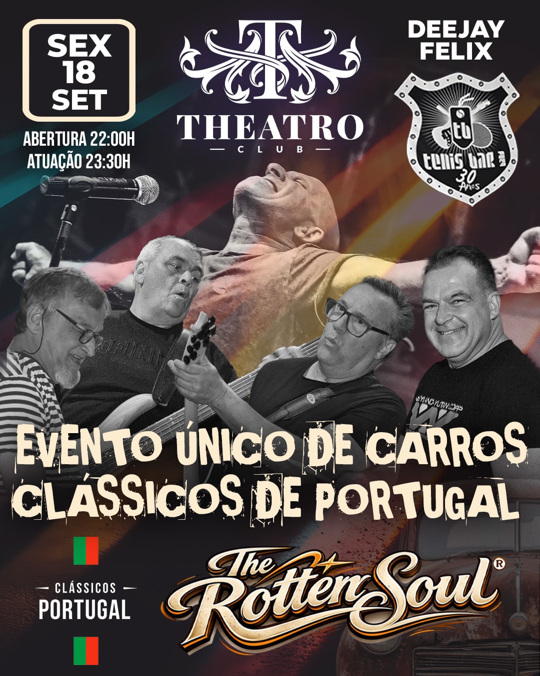 Carros Clássicos De Portugal * Tenis Bar Band