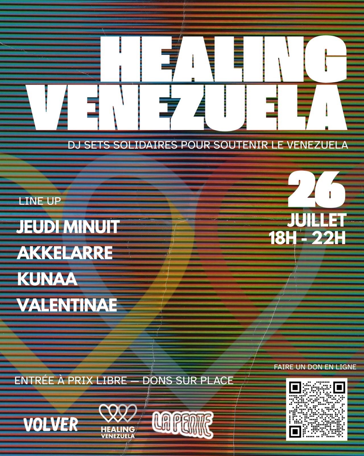 Solidarity Night #2 : Volver X La Pente Lyon