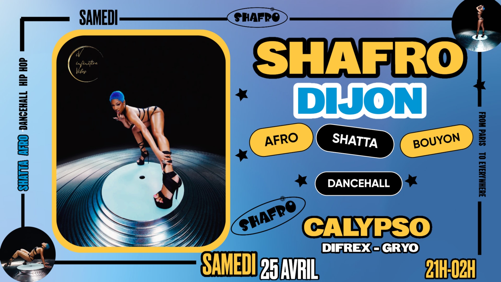 Shafro X Infinity Vibes @Dijon  1st Time :  Afro, Shatta