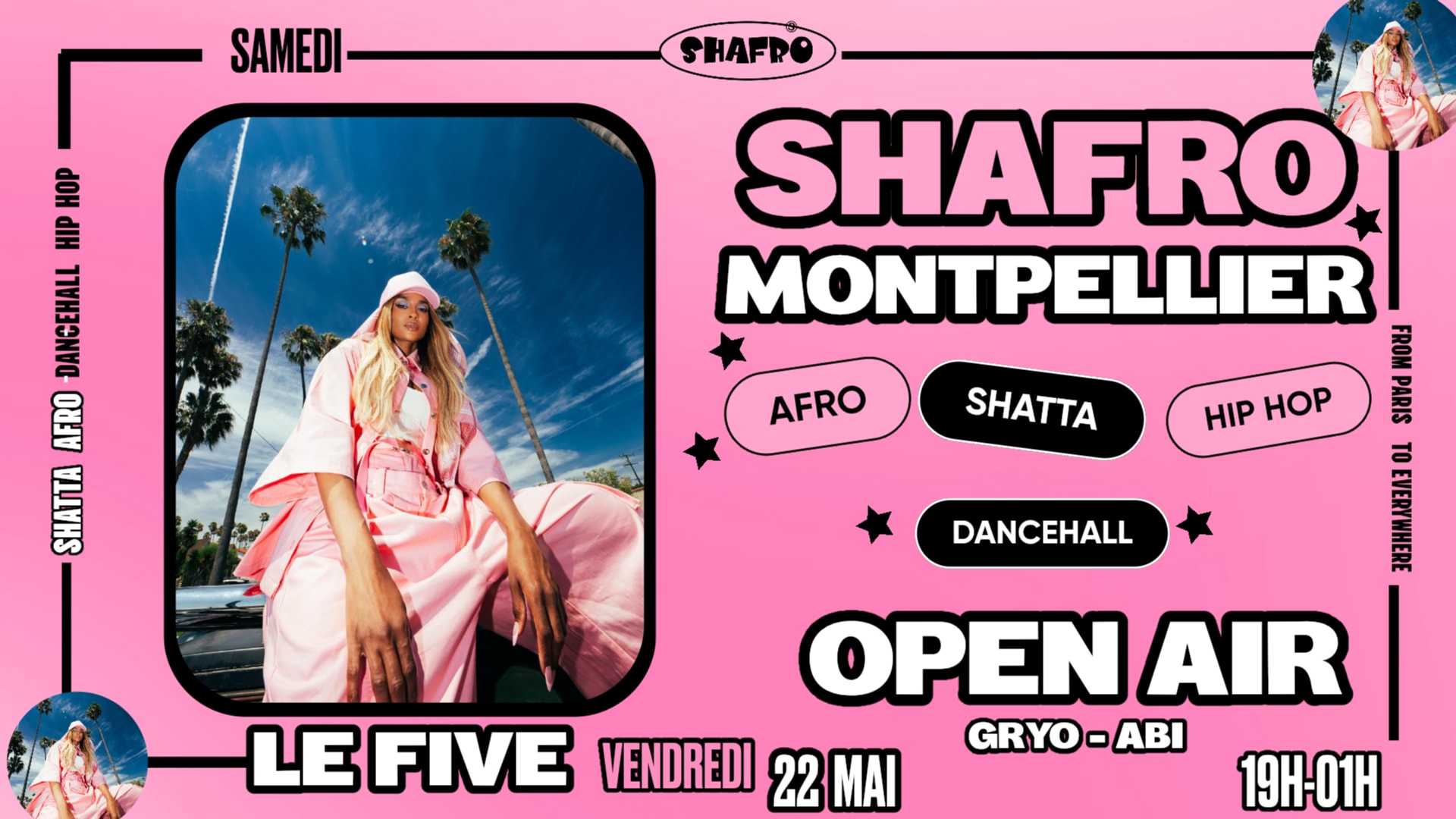 Shafro @Montpellier Open Air : Afro Vs Shatta