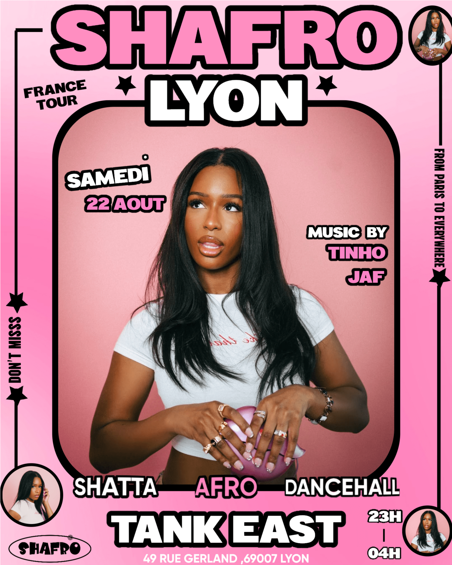 Shafro @Lyon #9 Summer Closing :  Afro Shatta Dancehall