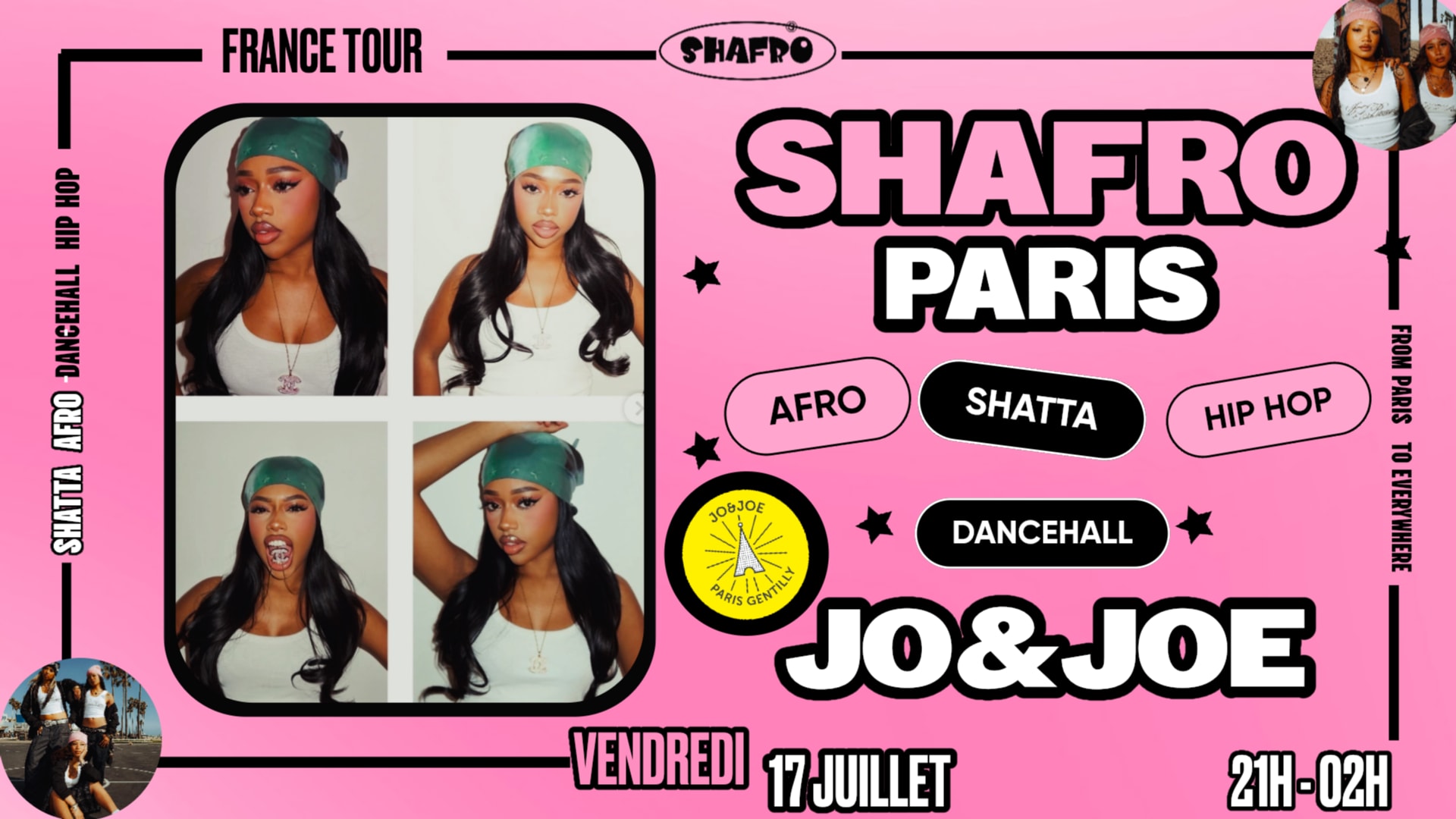 Shafro @Paris Afro , Shatta , Amapiano ....