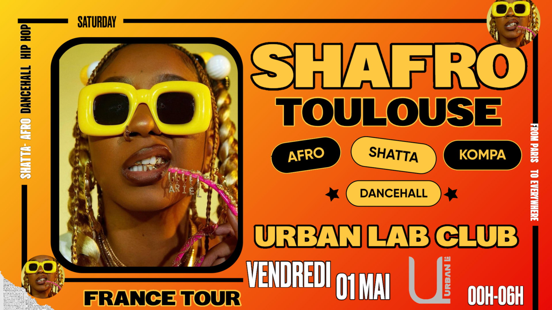 Shafro @Toulouse #1  Afro,Shatta,Dancehall