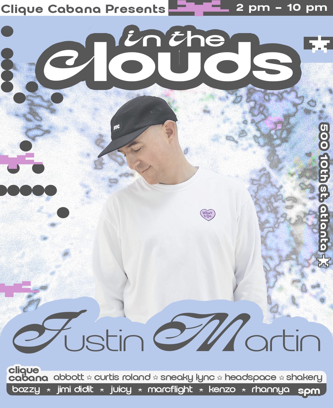Clique Cabana Presents: In The Clouds W/ Justin Martin