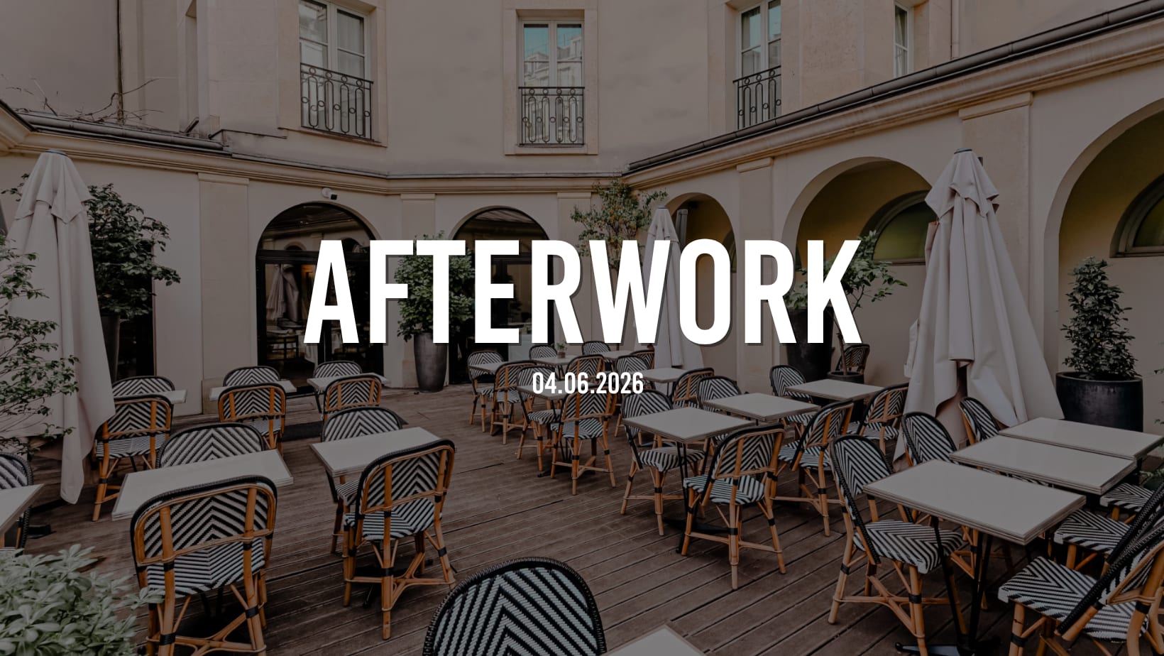 Jetlaggers Afterwork At The Grand Hôtel Champs-Élysées