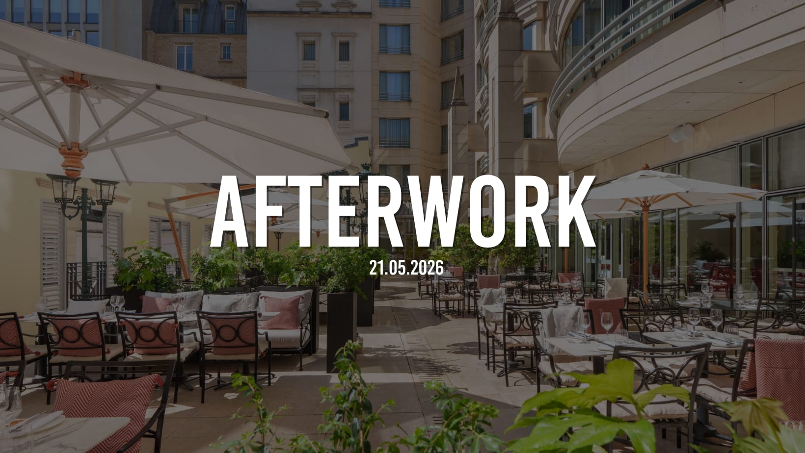 Jetlaggers Afterwork At Mariott Champs Elysees