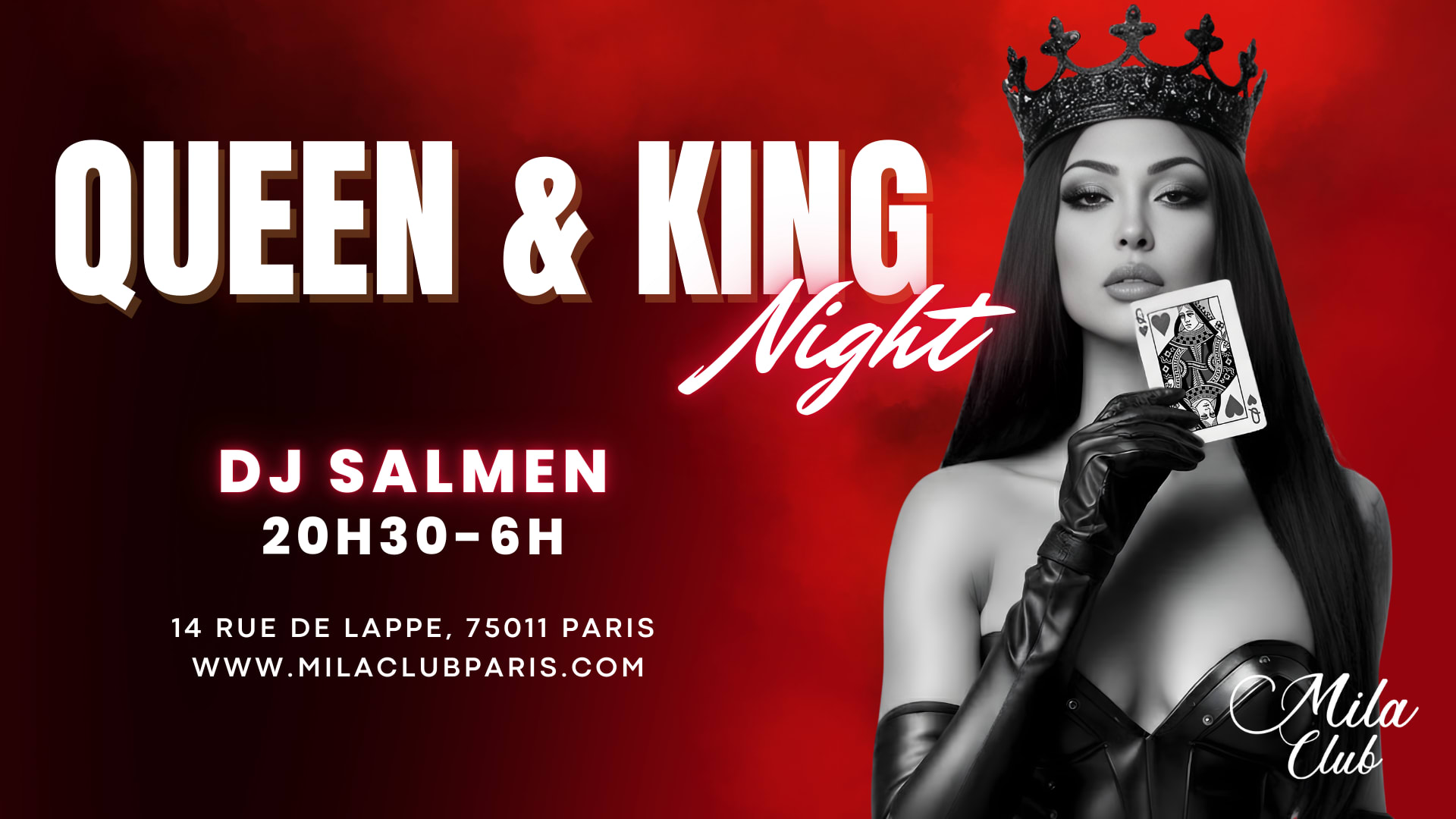 Queen & King - Mila Club Paris
