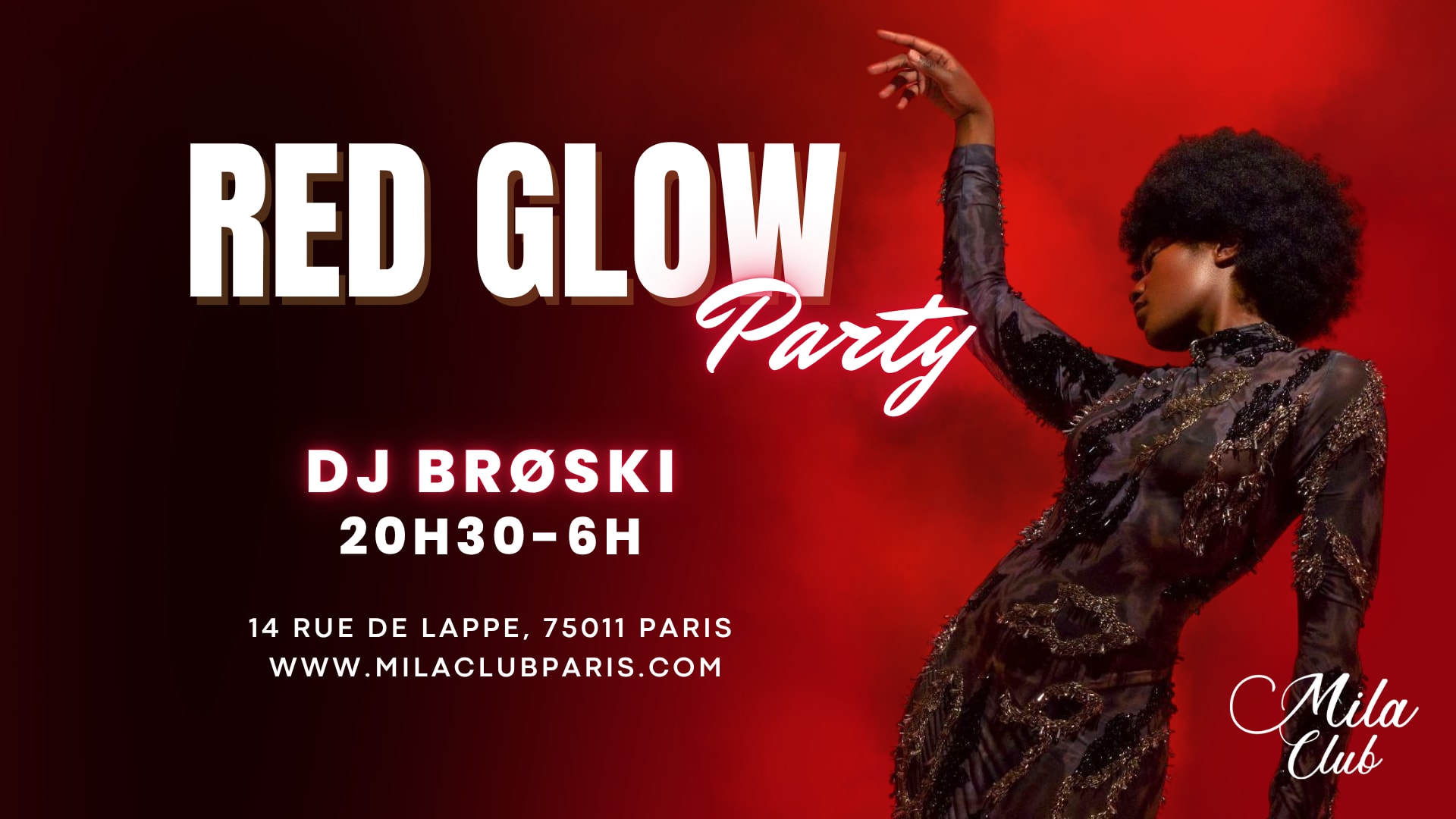 Red Glow - Mila Club Paris