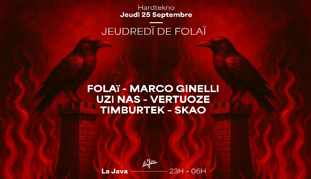 Jeudredï De Folaï : Uzi Nas, Timburtek, Marco Ginelli & More