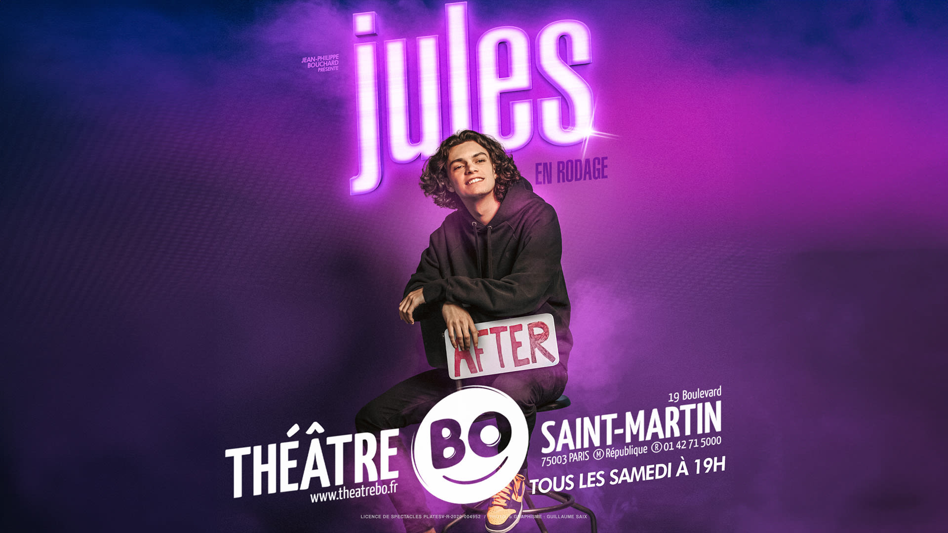 Jules Dans After [Samedi 5 Avril]
