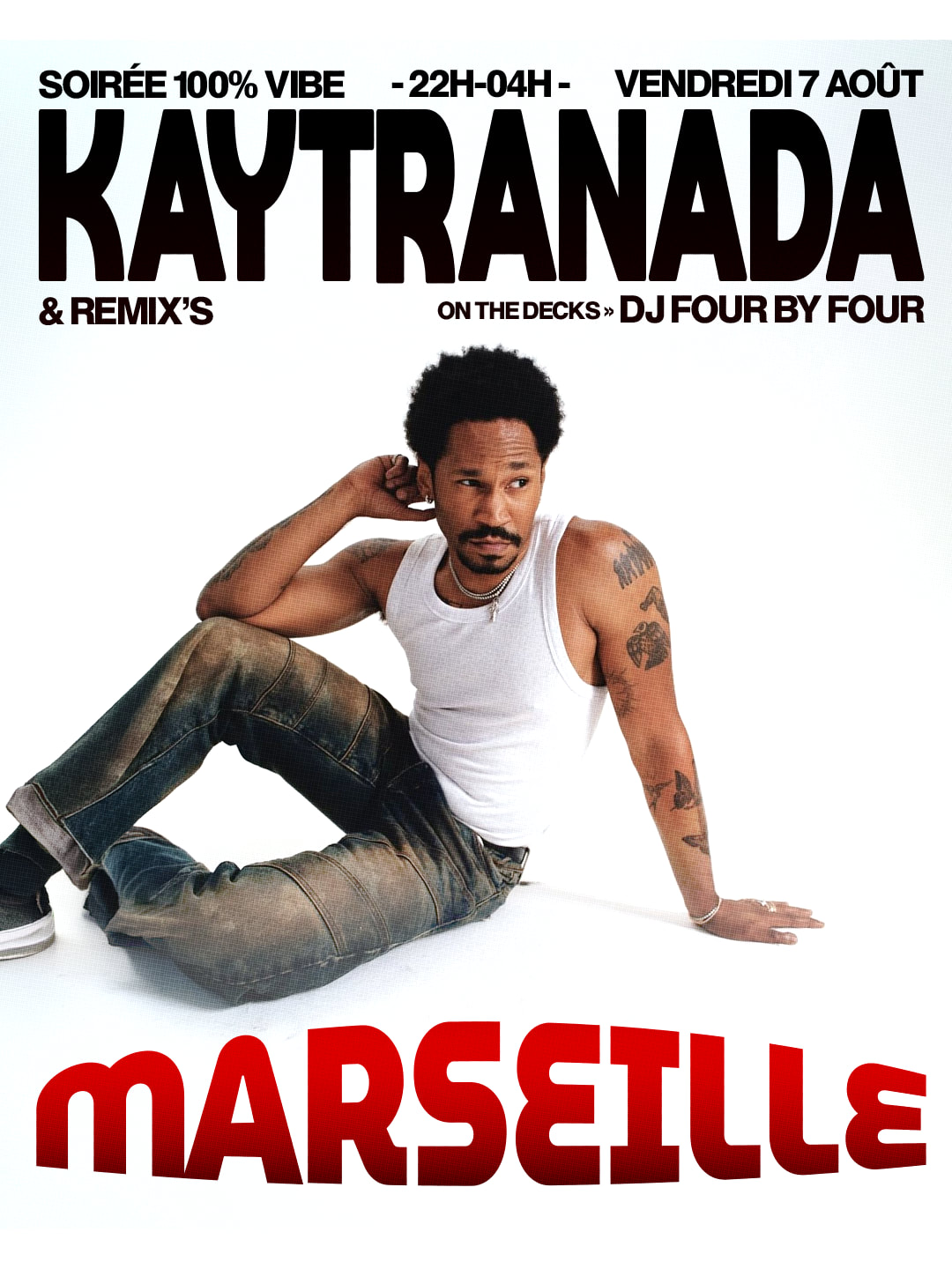 Four By Four Présente : Soirée 100% Kaytranada