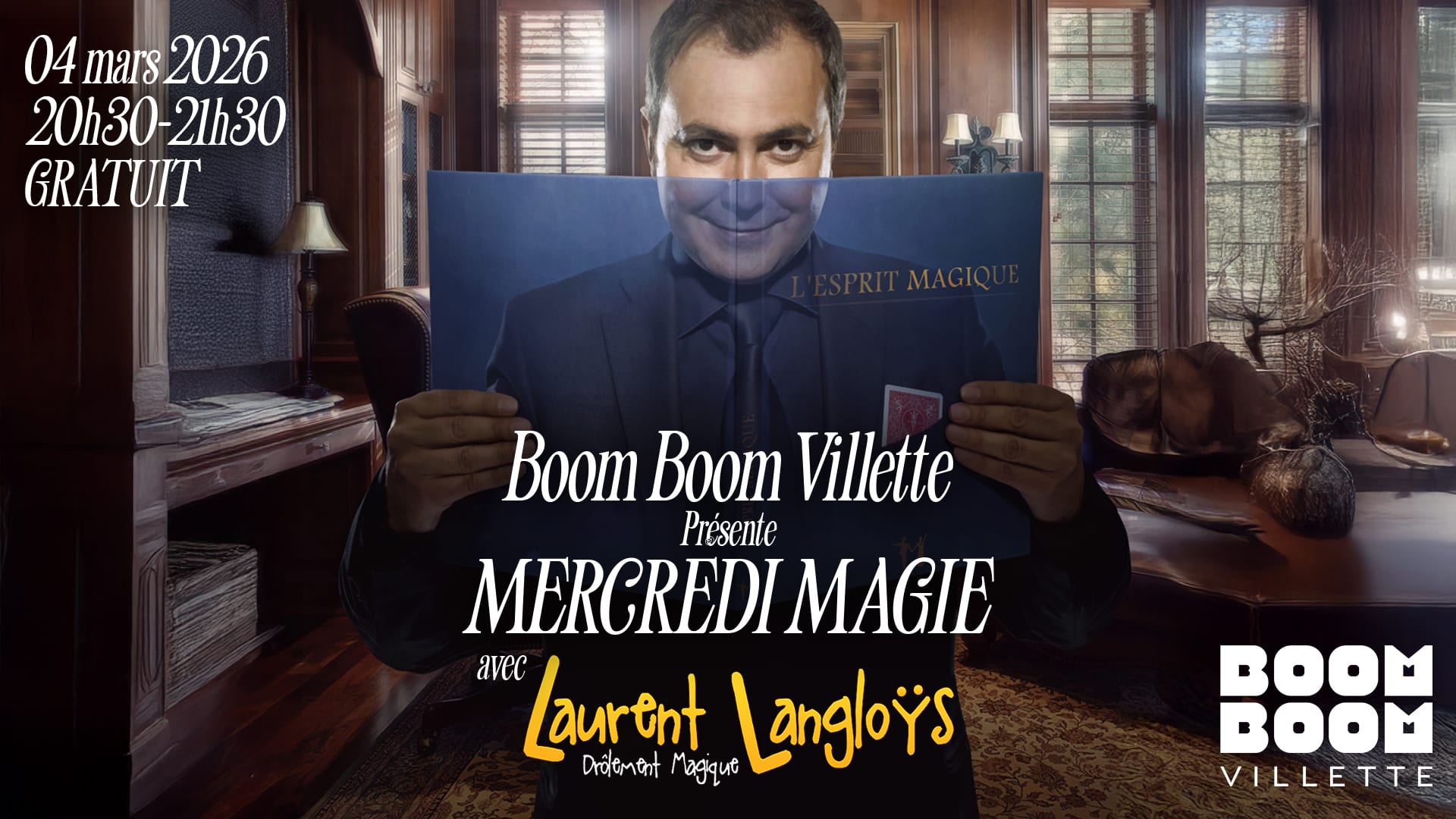 Spectacle De Magie Avec Laurent Langloys