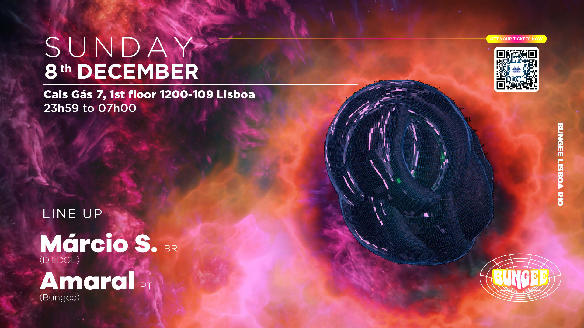 Marcio S • Amaral | Sunday 8 Dec • Lisboa Rio