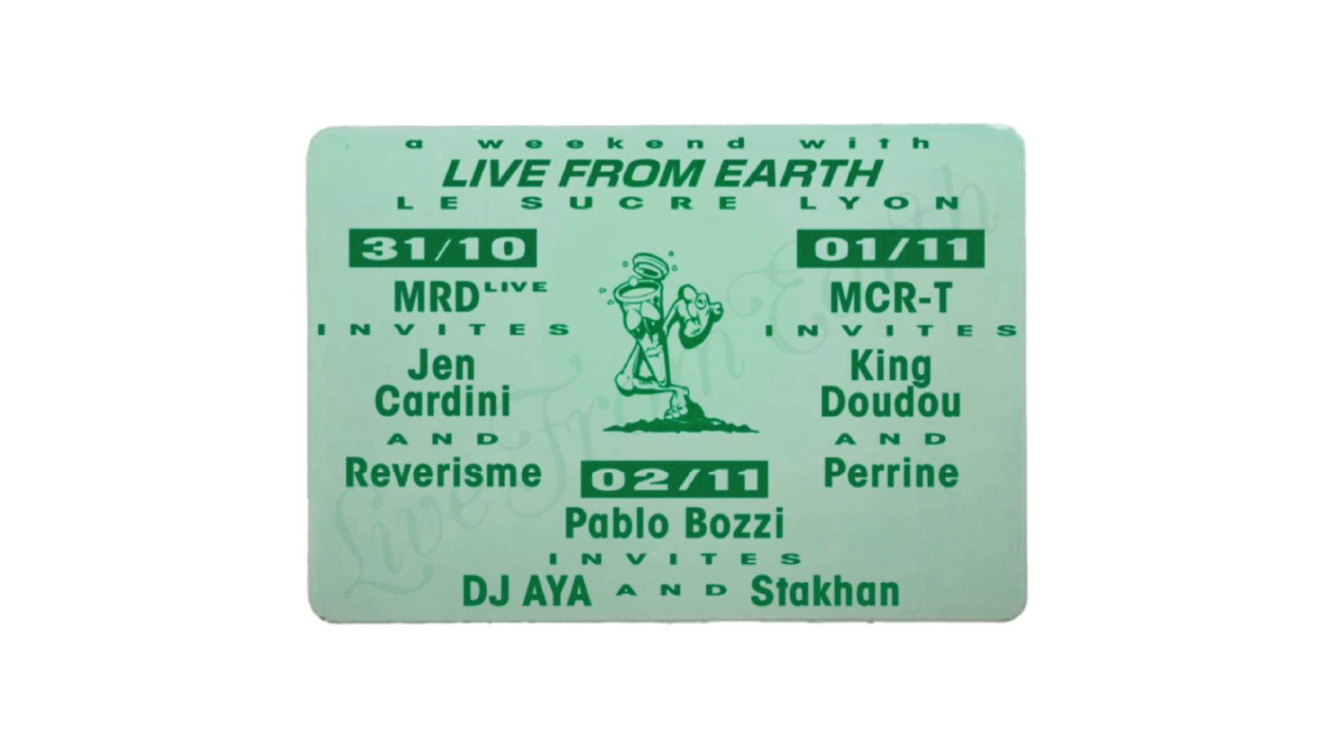 Live From Earth : Mcr-T (Hybrid Live), King Doudou, P Errine