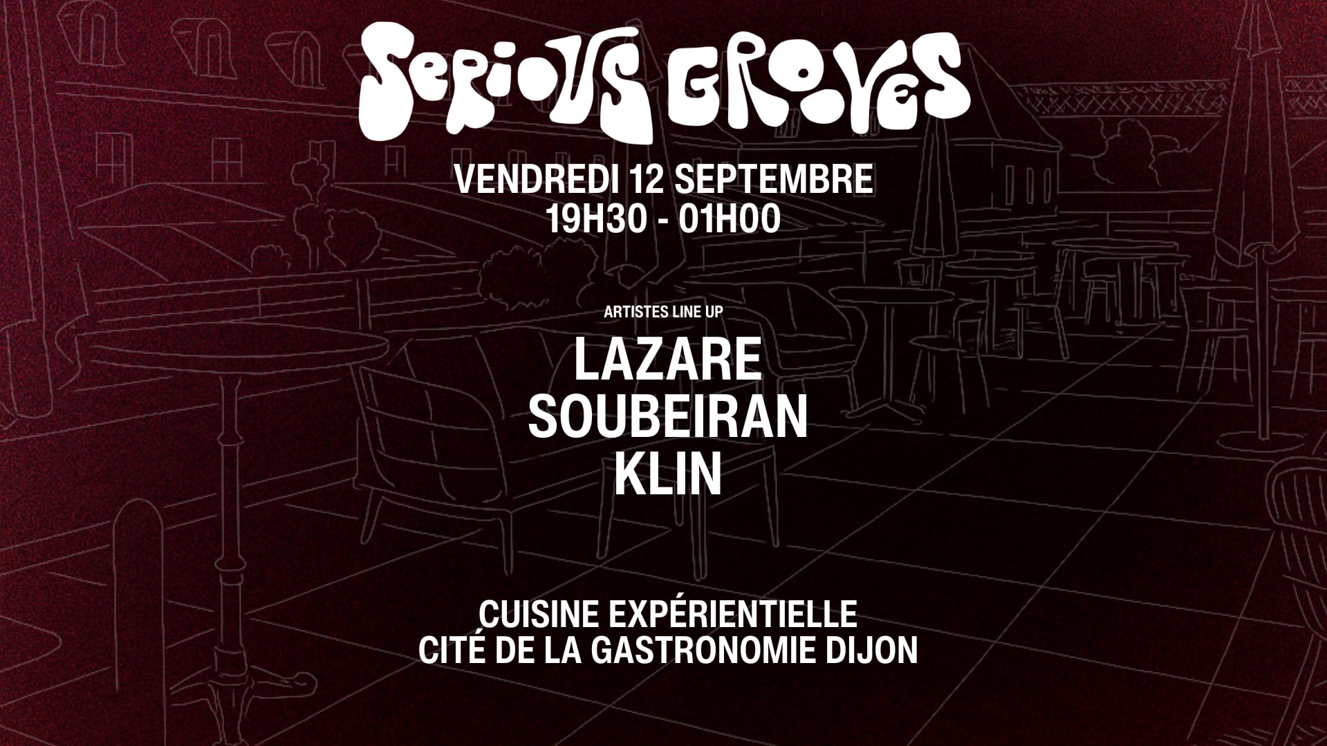 Serious Grooves — Bar Expe / Lazare - Soubeiran - Klin