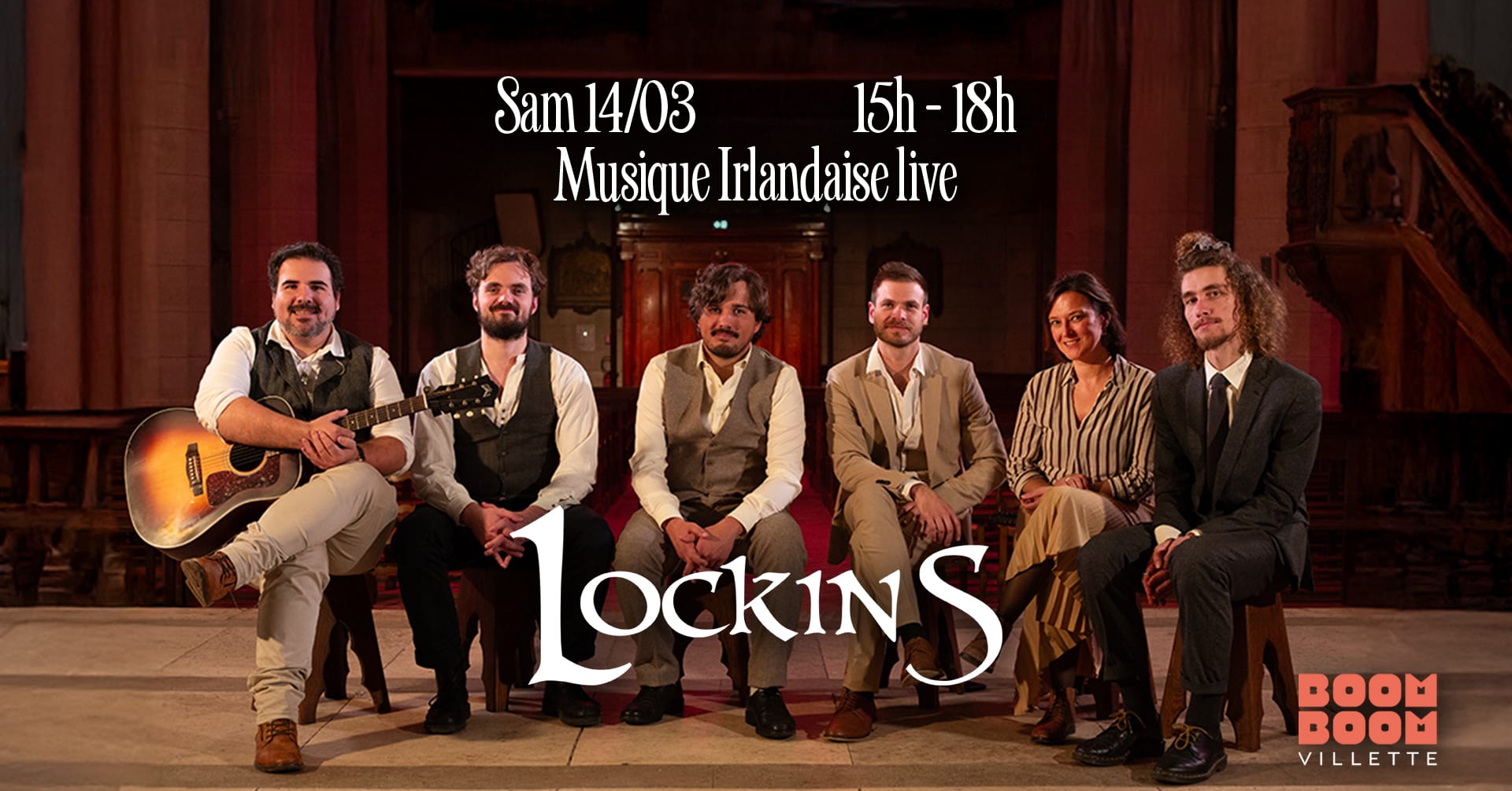 Saint Patrick - Concert Live Lockin's - Musique Irlandaise