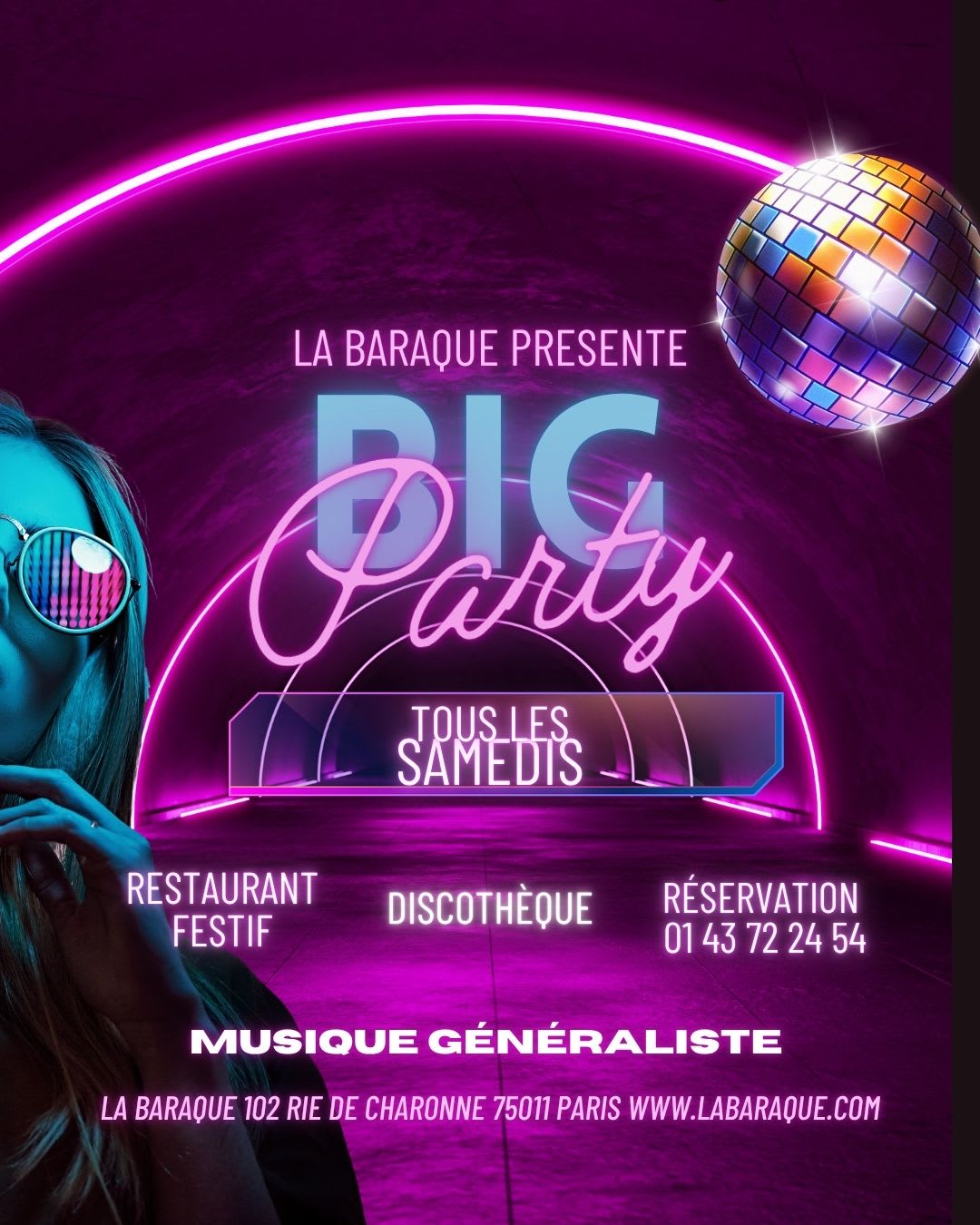 Saturday Party @ La Baraque