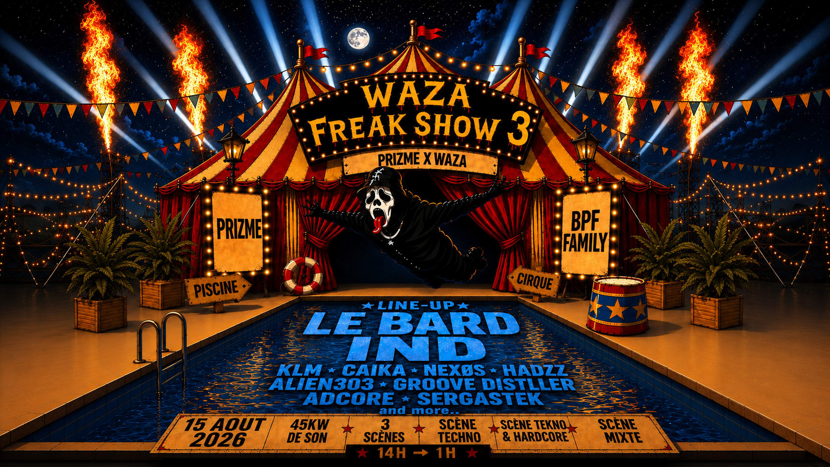 Waza X Prizme Freak Show 3