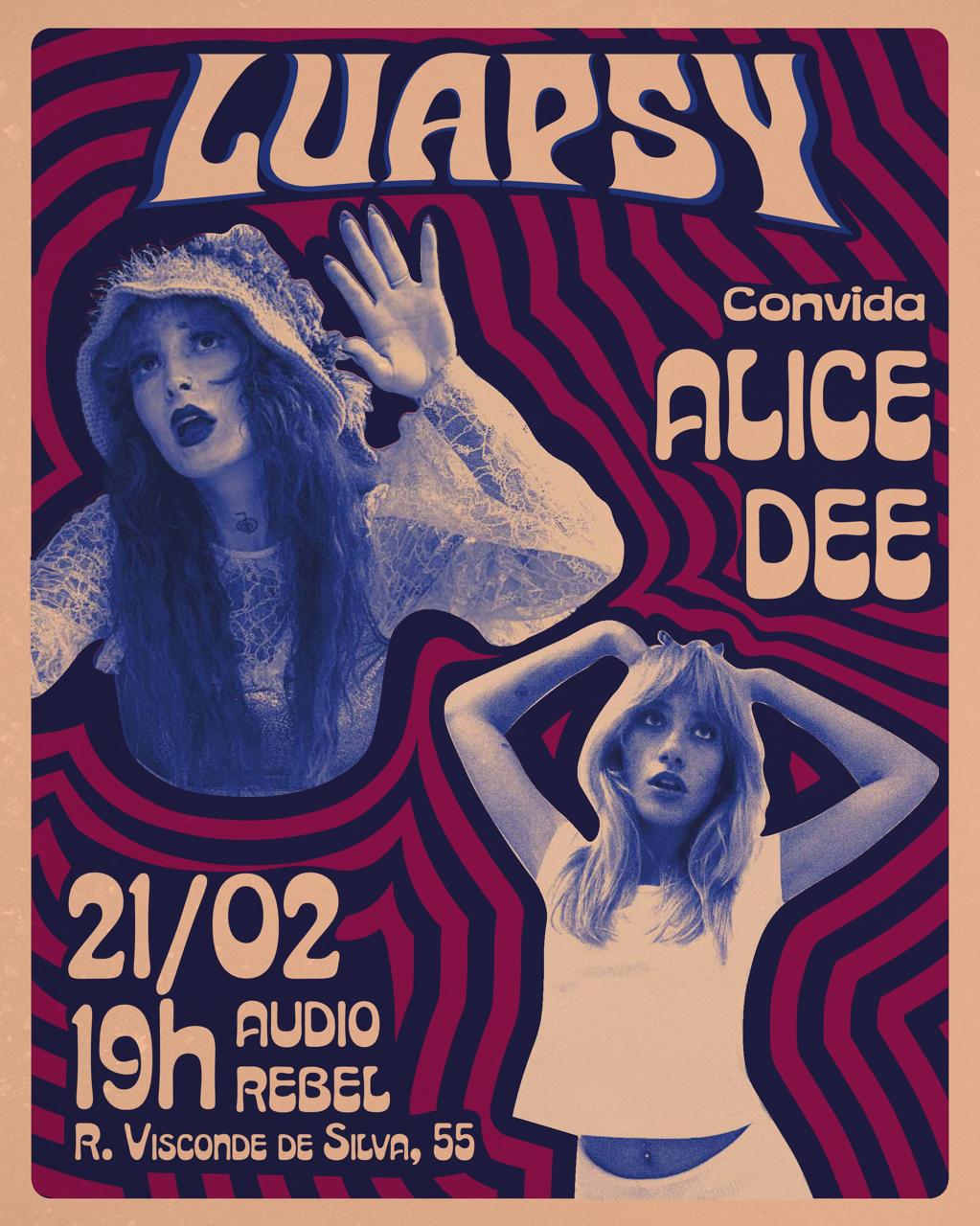 Luapsy Convida Alice Dee Na Rebel (Rj)