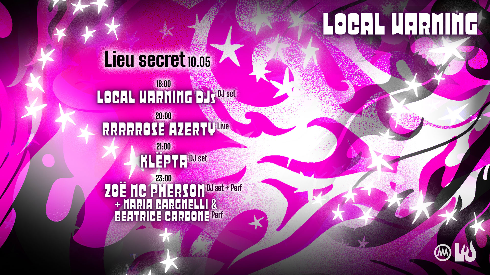 Zoë MC Pherson + Rrrrrose Azerty + Klëpta - Local Warming