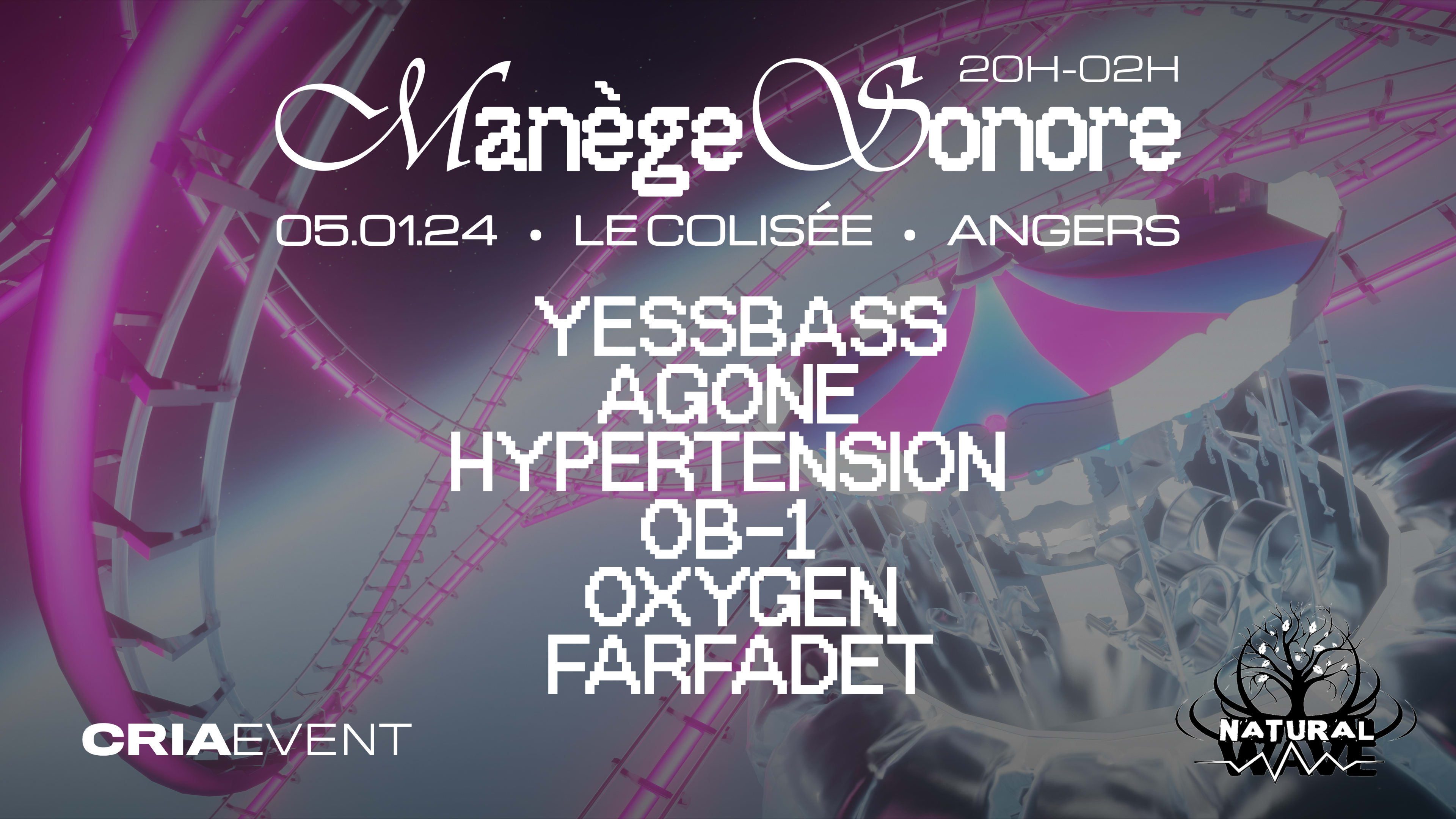 Manège Sonore | Cria Event X Natural Wave