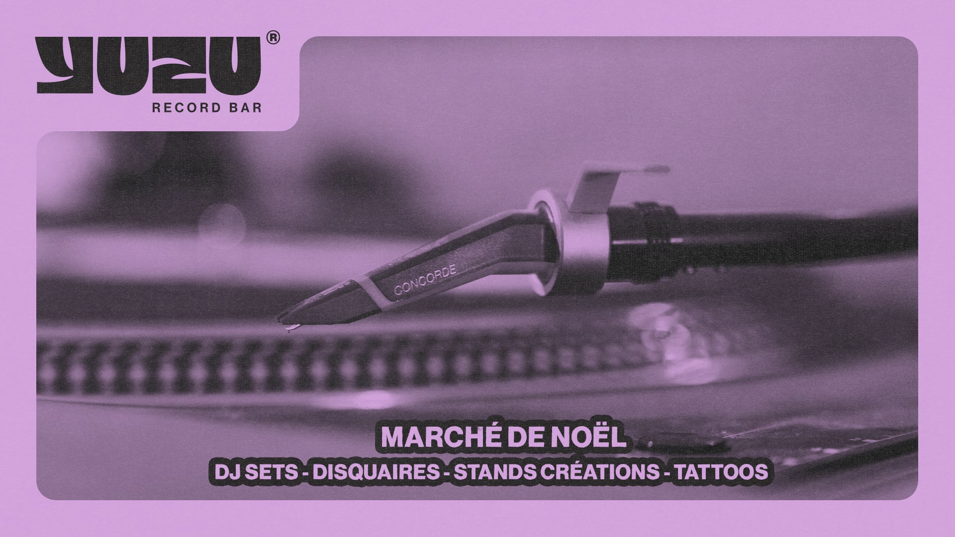 Marché De Noël Festif @Yuzu Record Bar