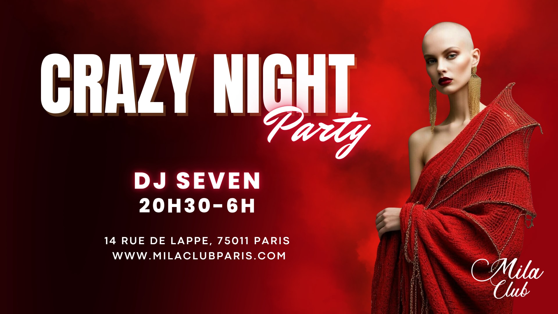 Crazy Night - Mila Club Paris