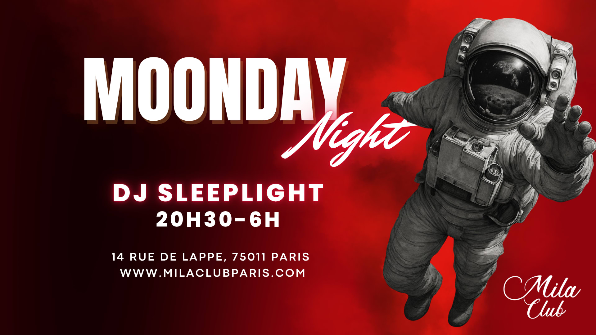 Moonday - Mila Club Paris