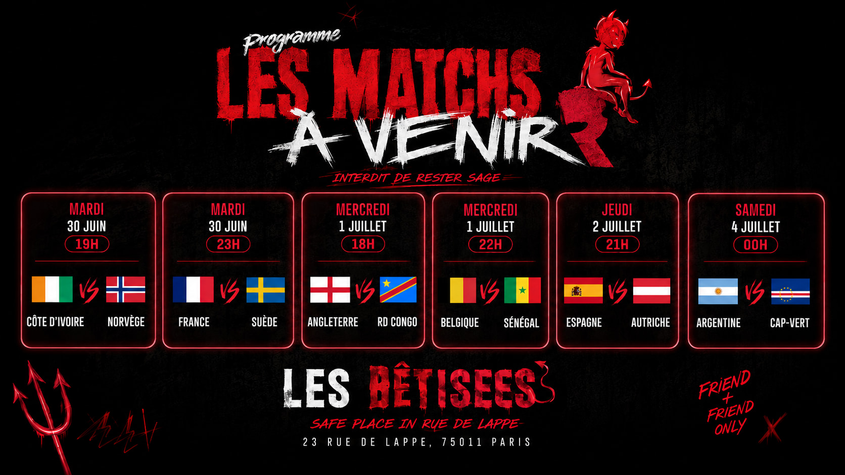 Coupe Du Monde 2026 @Les Bêtises