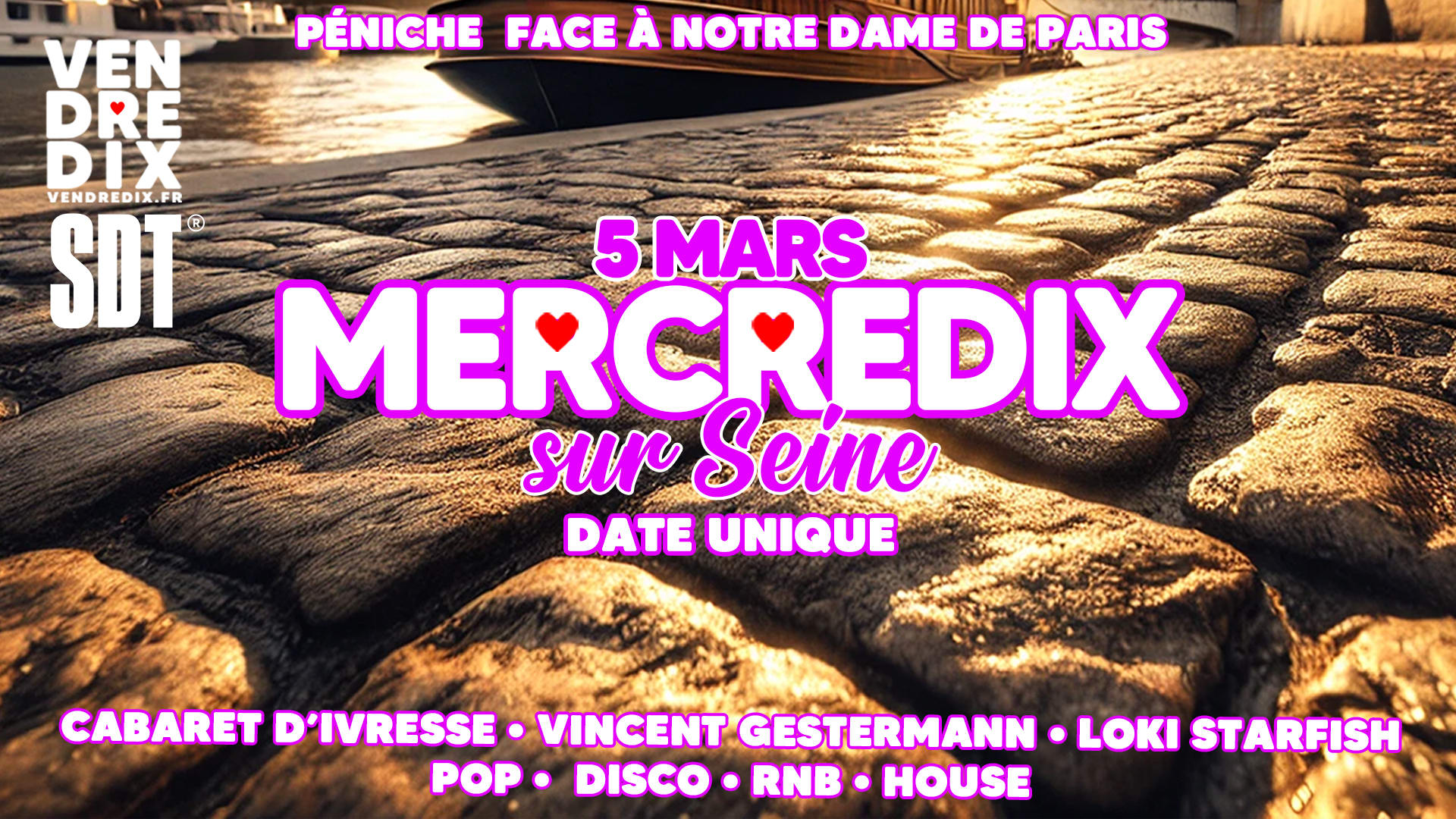 Mercredix Sur Seine - Cabaret D'ivresse - Dj Pop
