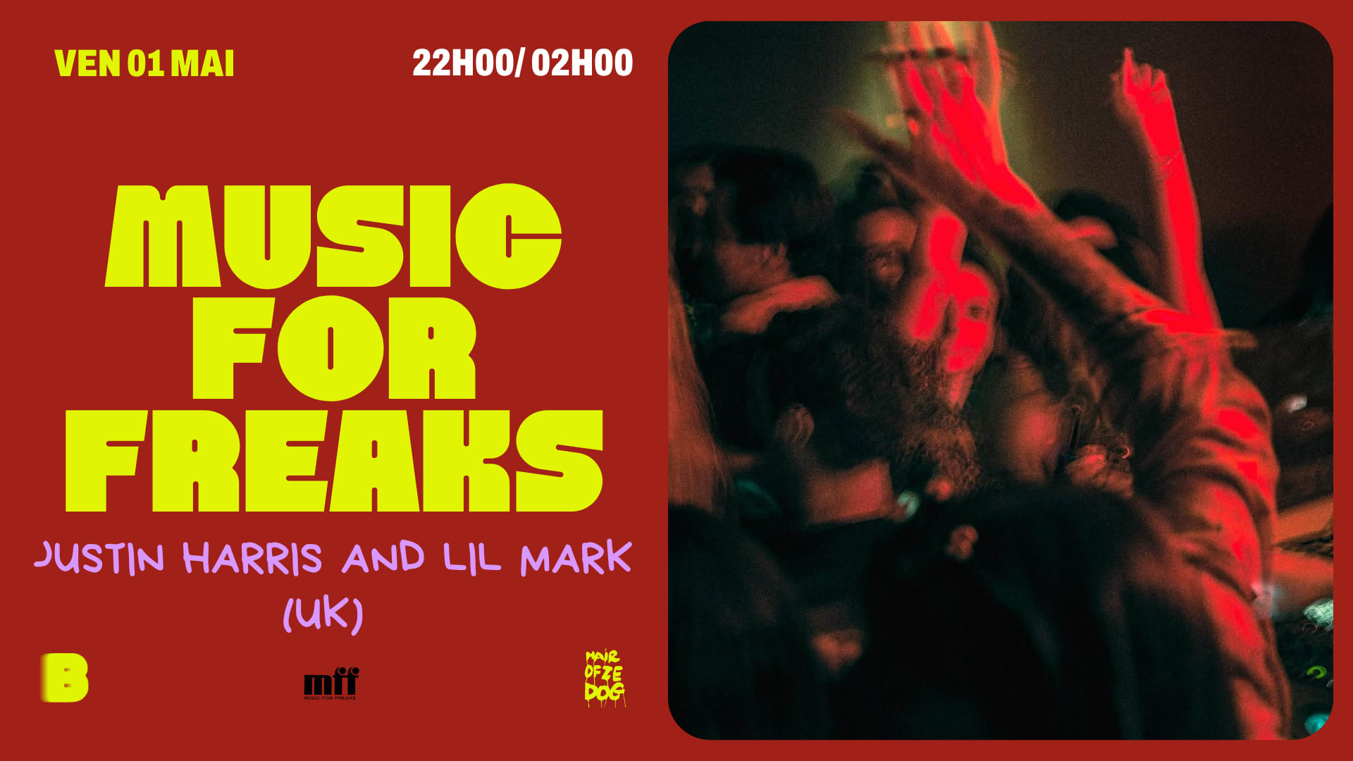Music For Freaks : Justin Harris And Lil Mark (Uk)