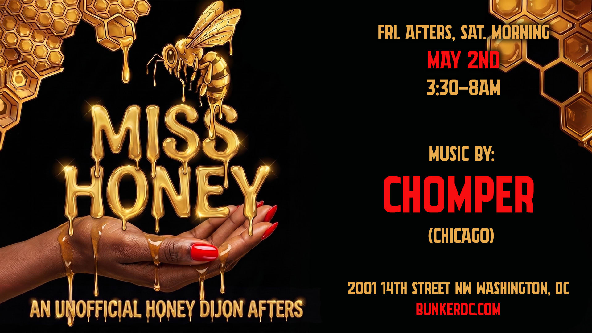 Miss Honey: An Unofficial Honey Dijon Afters With Chomper