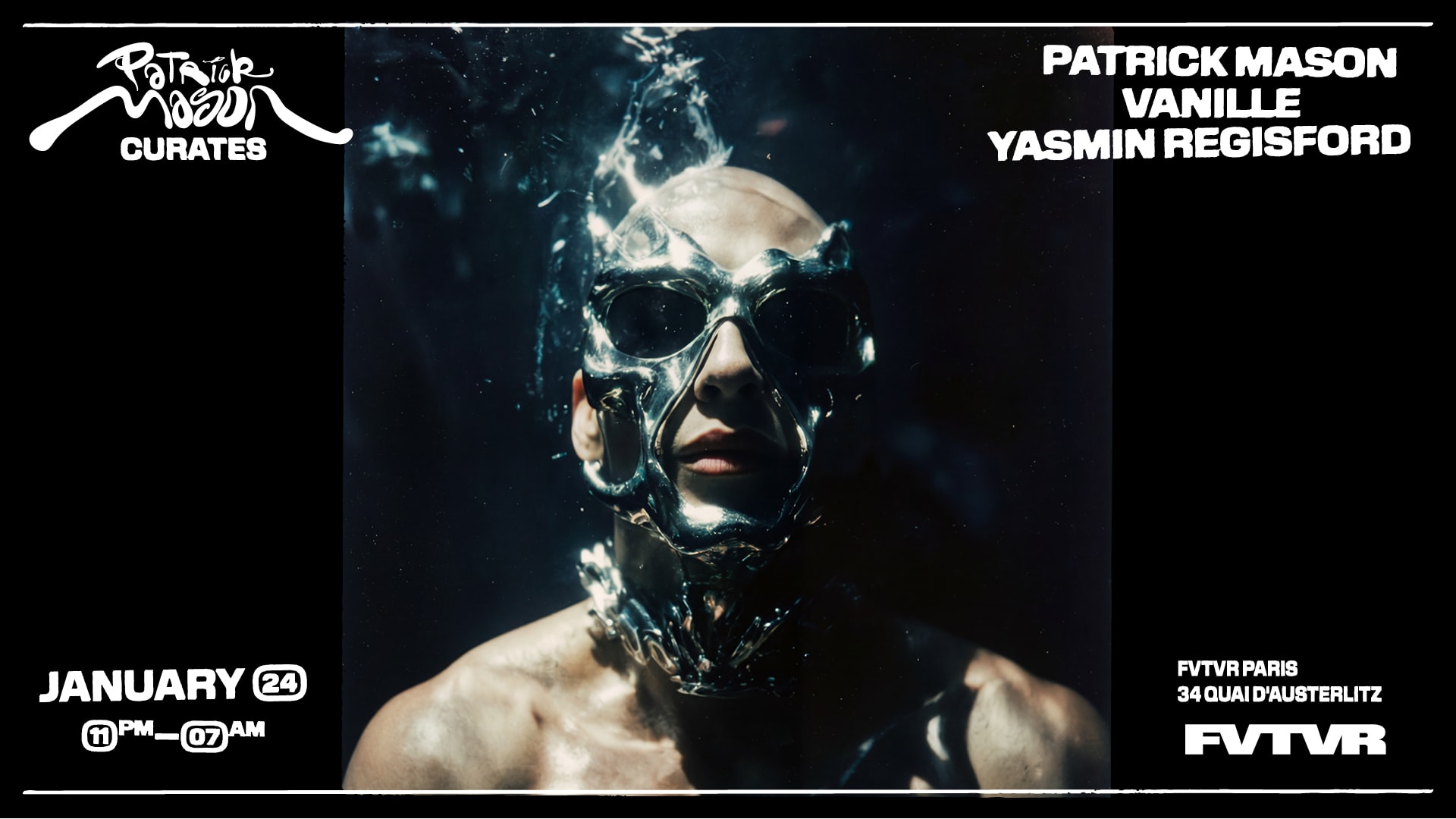 Patrick Mason, Vanille, Yasmin Regisford