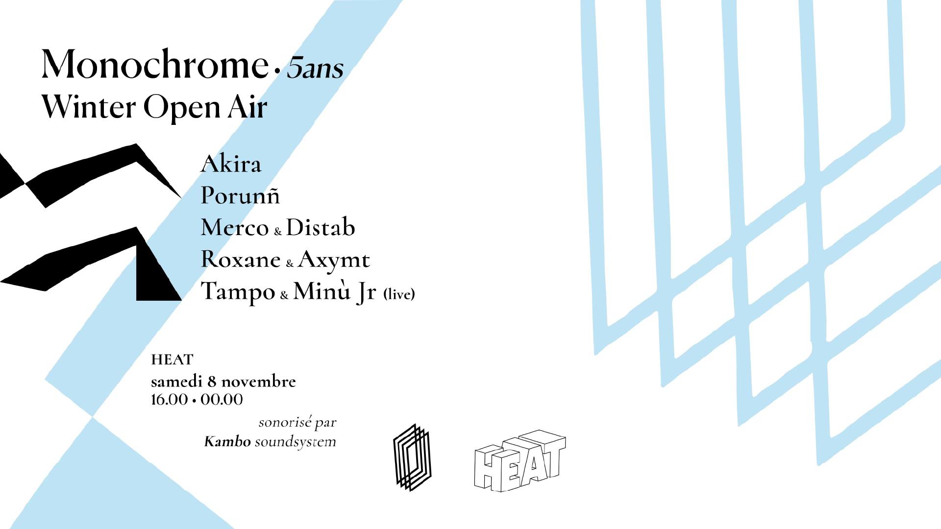 Winter Open Air X Monochrome