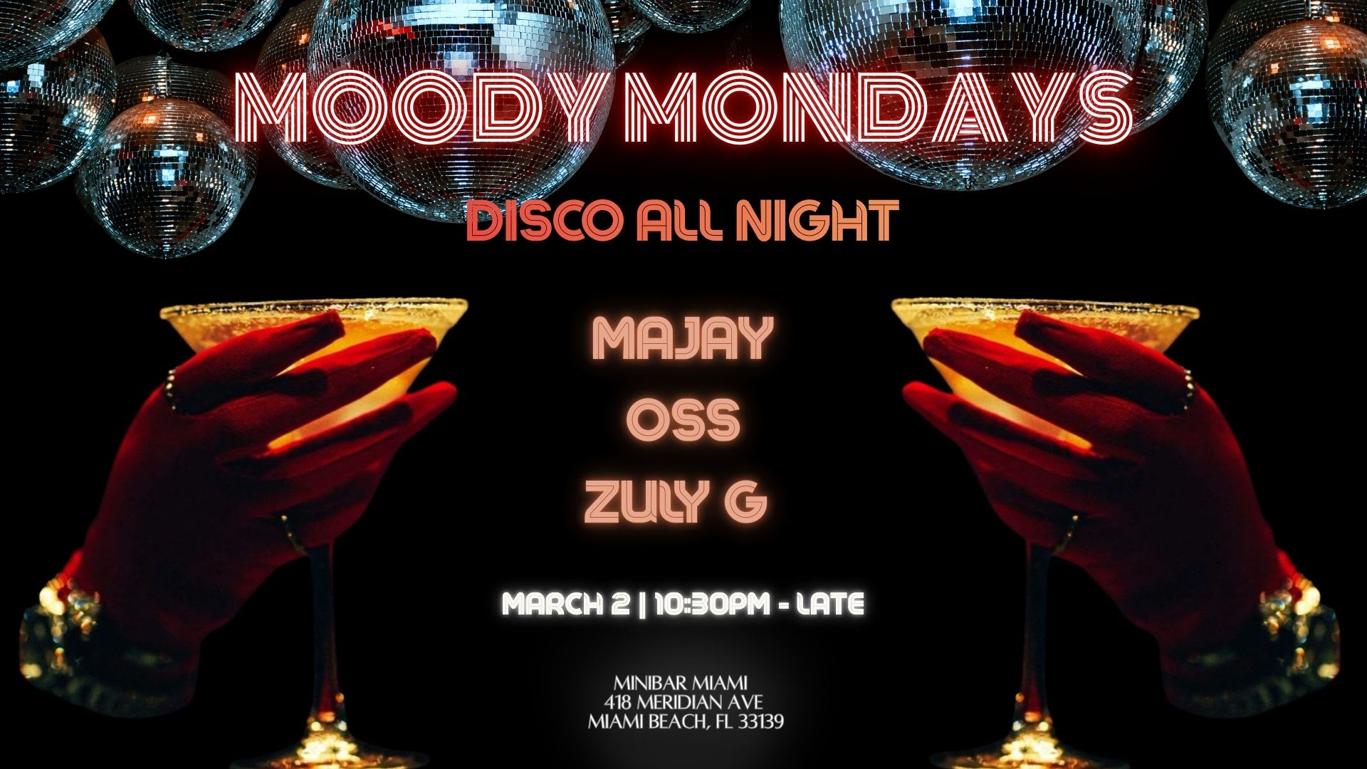 Moody Mondays At Minibar Miami Beach