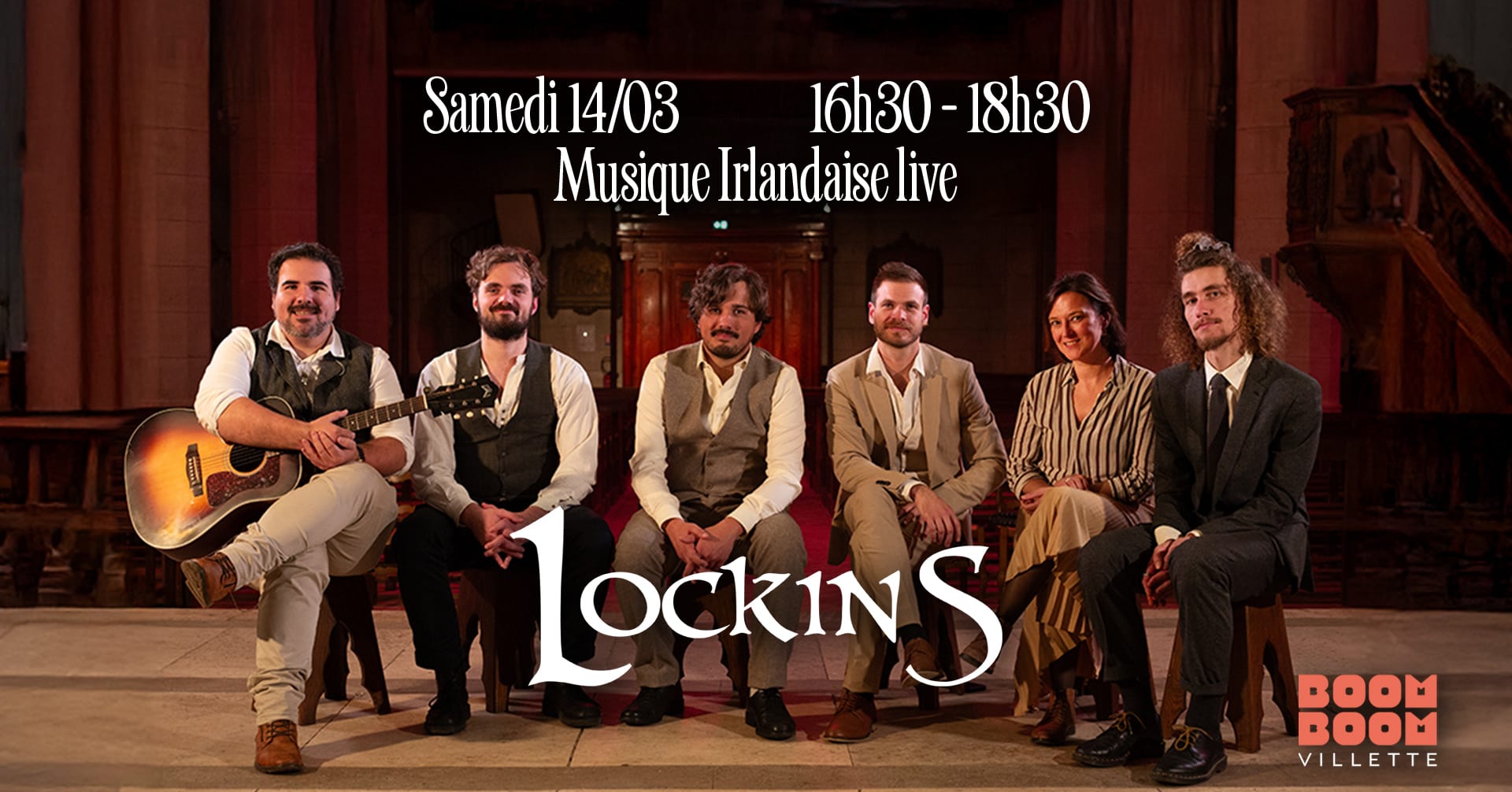 Saint Patrick - Concert Live Lockin's - Musique Irlandaise